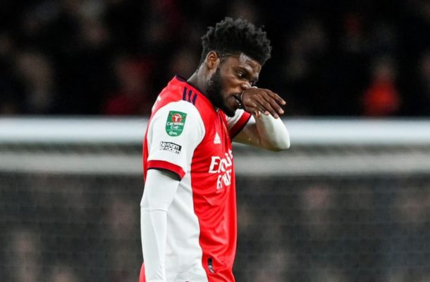 Thomas Partey suffers another injury as he missed Arsenal UCL win over Sevilla