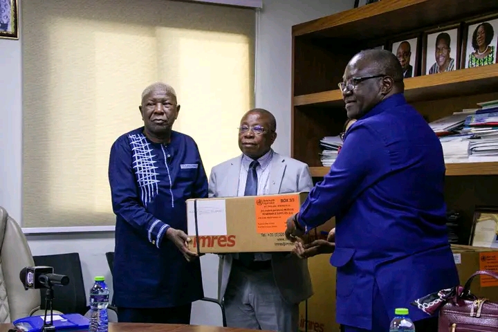 WHO donates medical items to flood victims in Ghana