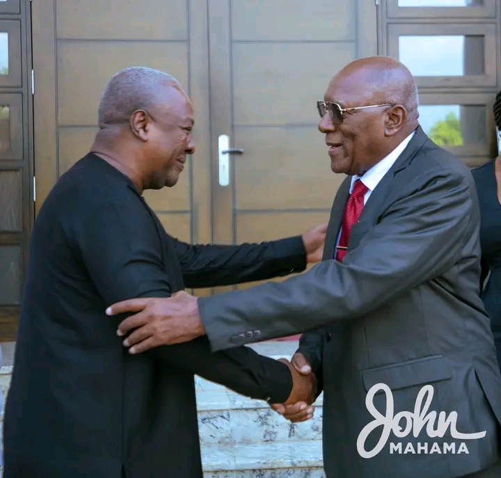 Pictures: Former President Mahama holds  Cuba VEEP