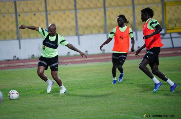 World Cup Qualifier: Black Stars begin training in Kumasi [PHOTOS]