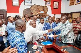 Breaking News: Alan storms NPP Headquaters with  resignation letter — GS confirms