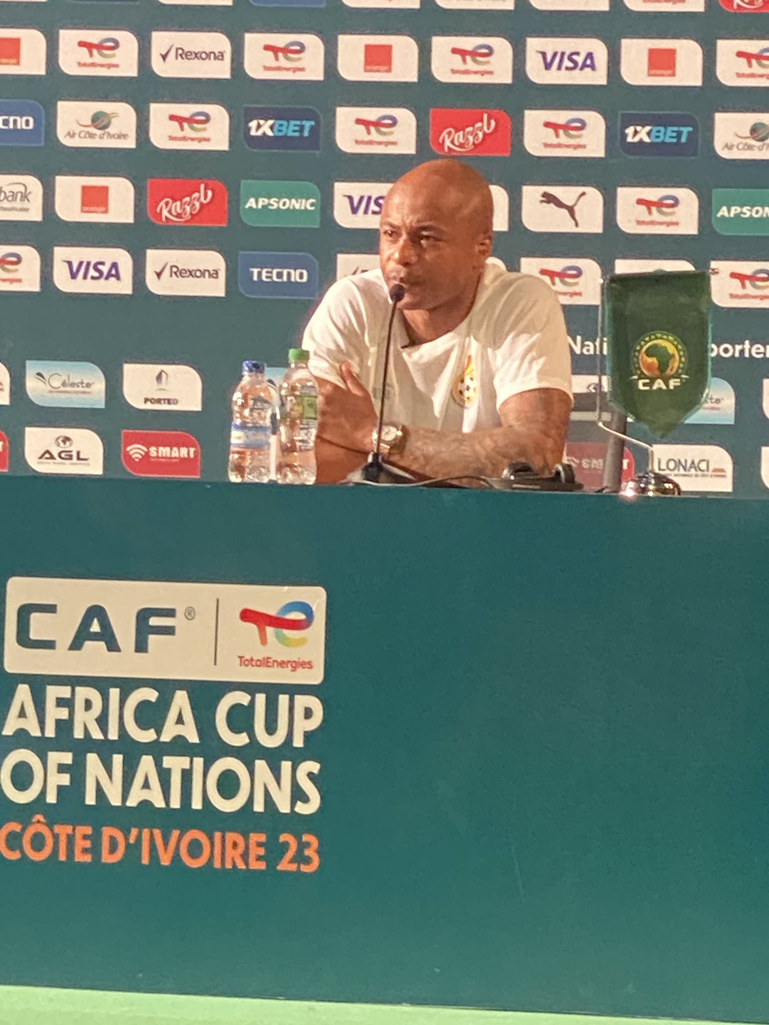 Andre Dede Ayew, -” We have the ambition to lift this trophy”