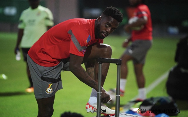 PHOTOS: Ghana holds first training session in Ivory Coast
