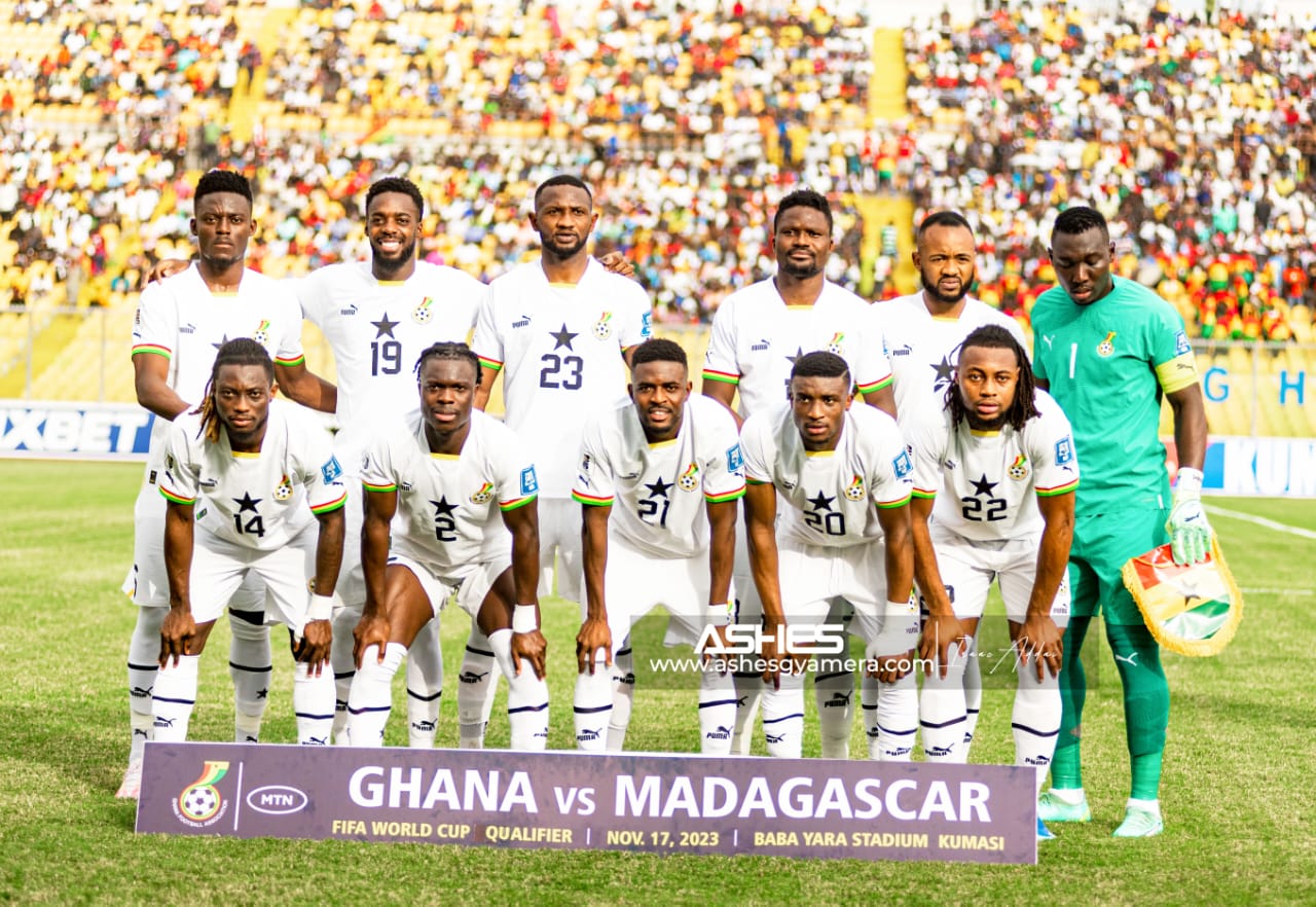 AFCON 2023- Ghana reveals the squad numbers for the tournament