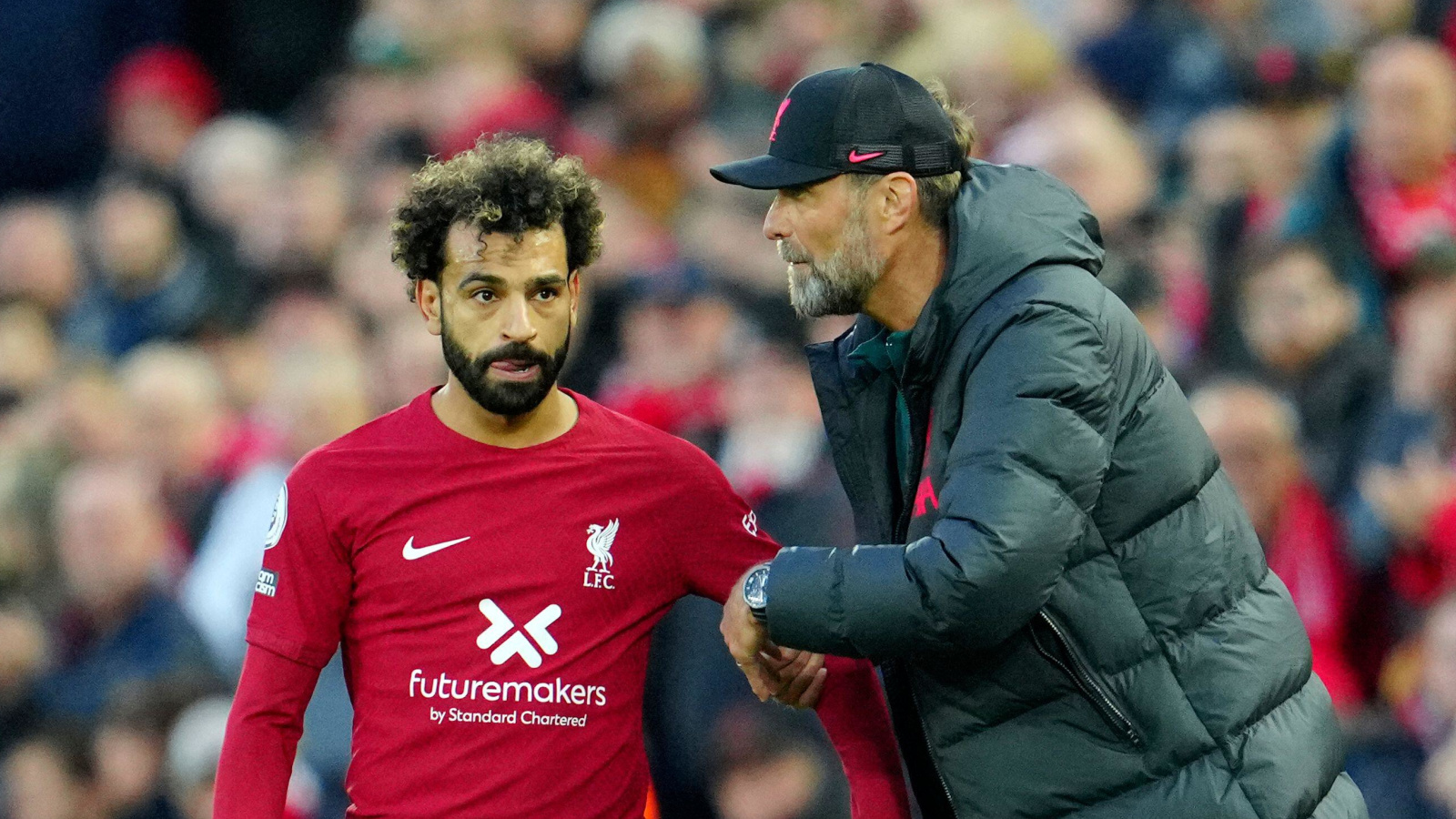 “I would be lying if I said I wish Mohamed Salah good luck in the competition- Jurgen Klopp