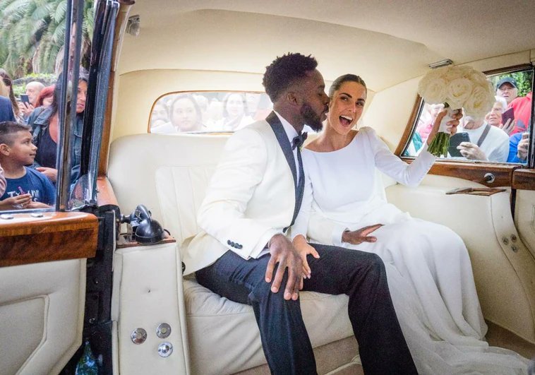 Inaki Williams marries girlfriend Patricia Morales in a grand style