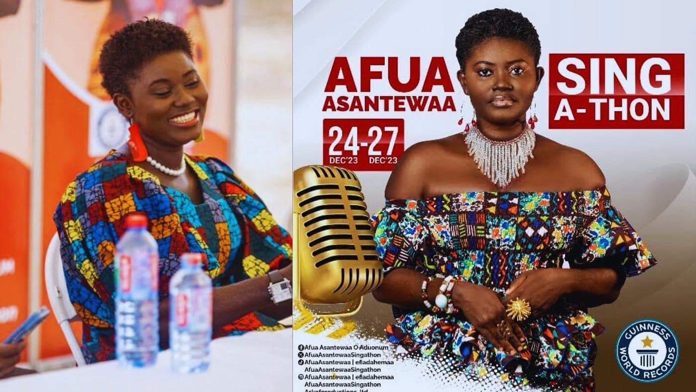 I will attempt the sing-a-thon again – Afua Asantewaa hints