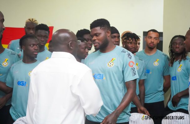 VIDEO: We want to play in better stadiums — Thomas Partey to Dr. Bawumia