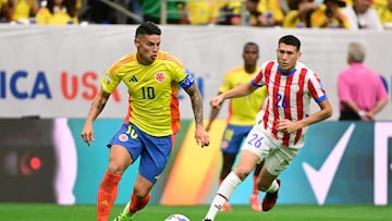 Copa America 2024: James Rodriguez shines as Colombia beat Paraguay 2-1