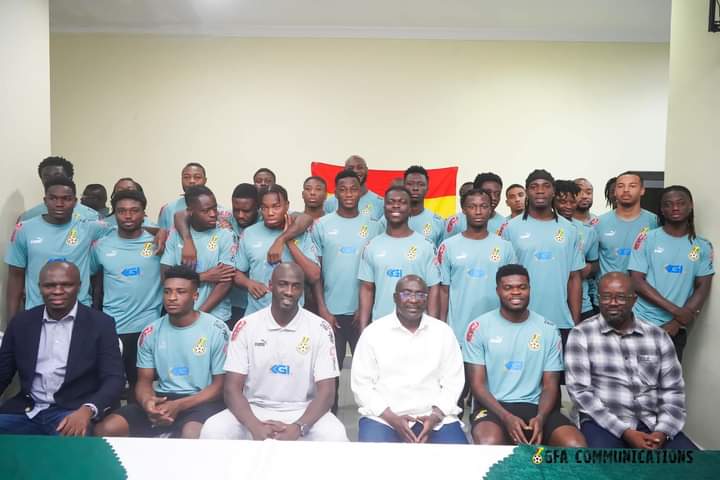 Checkout photos of Vice President, Dr. Mahamudu Bawumia’s visit to the Black Stars camp