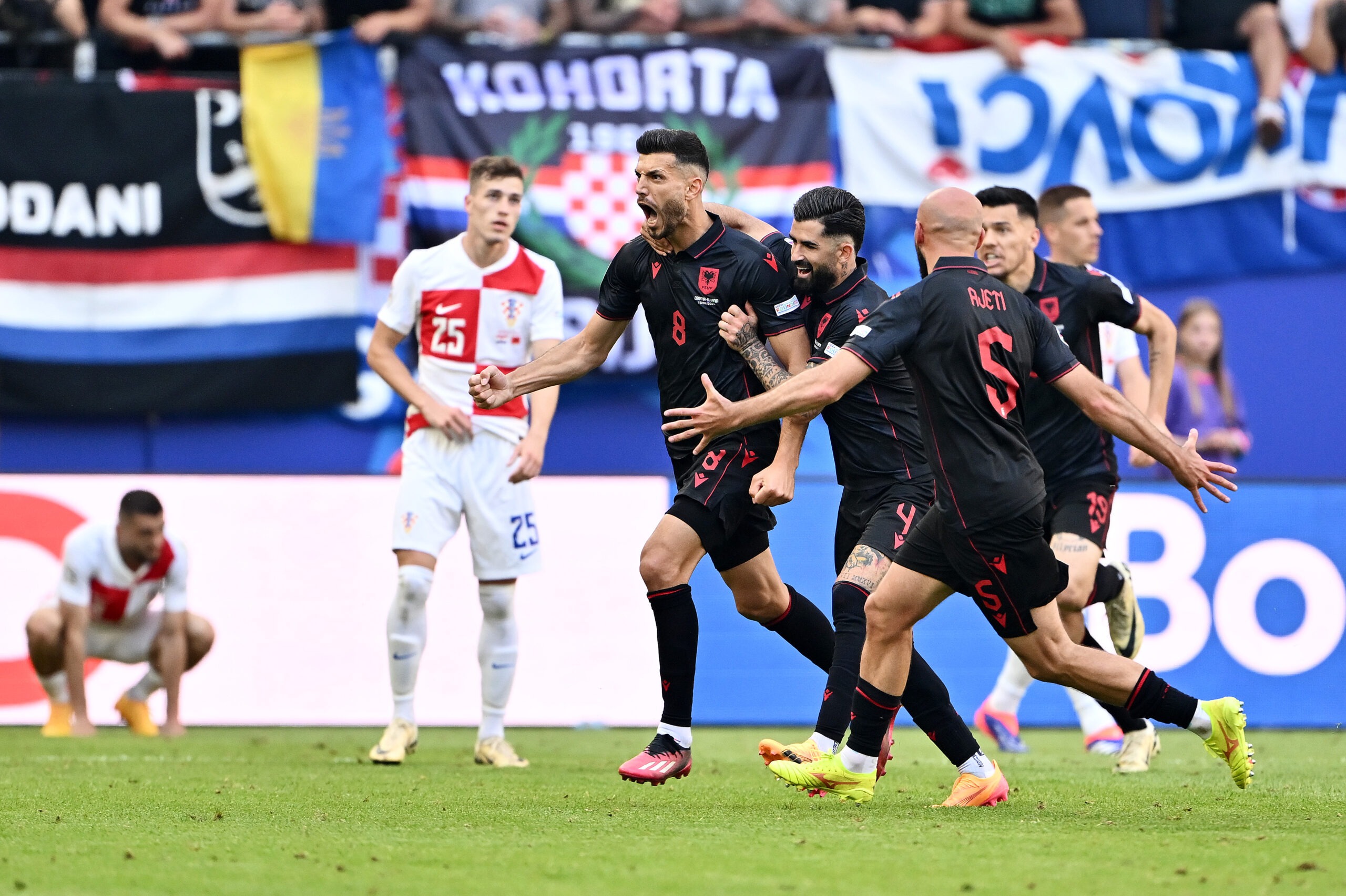 Croatia on the brink of Exit after shambolic 2-2 draw against Albania