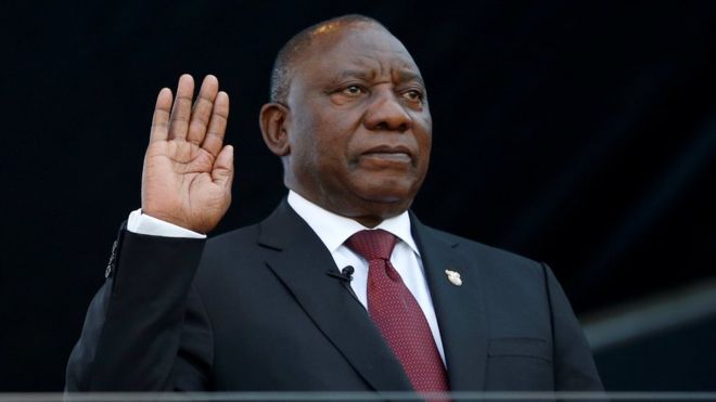 South Africa president faces up to poor poll result