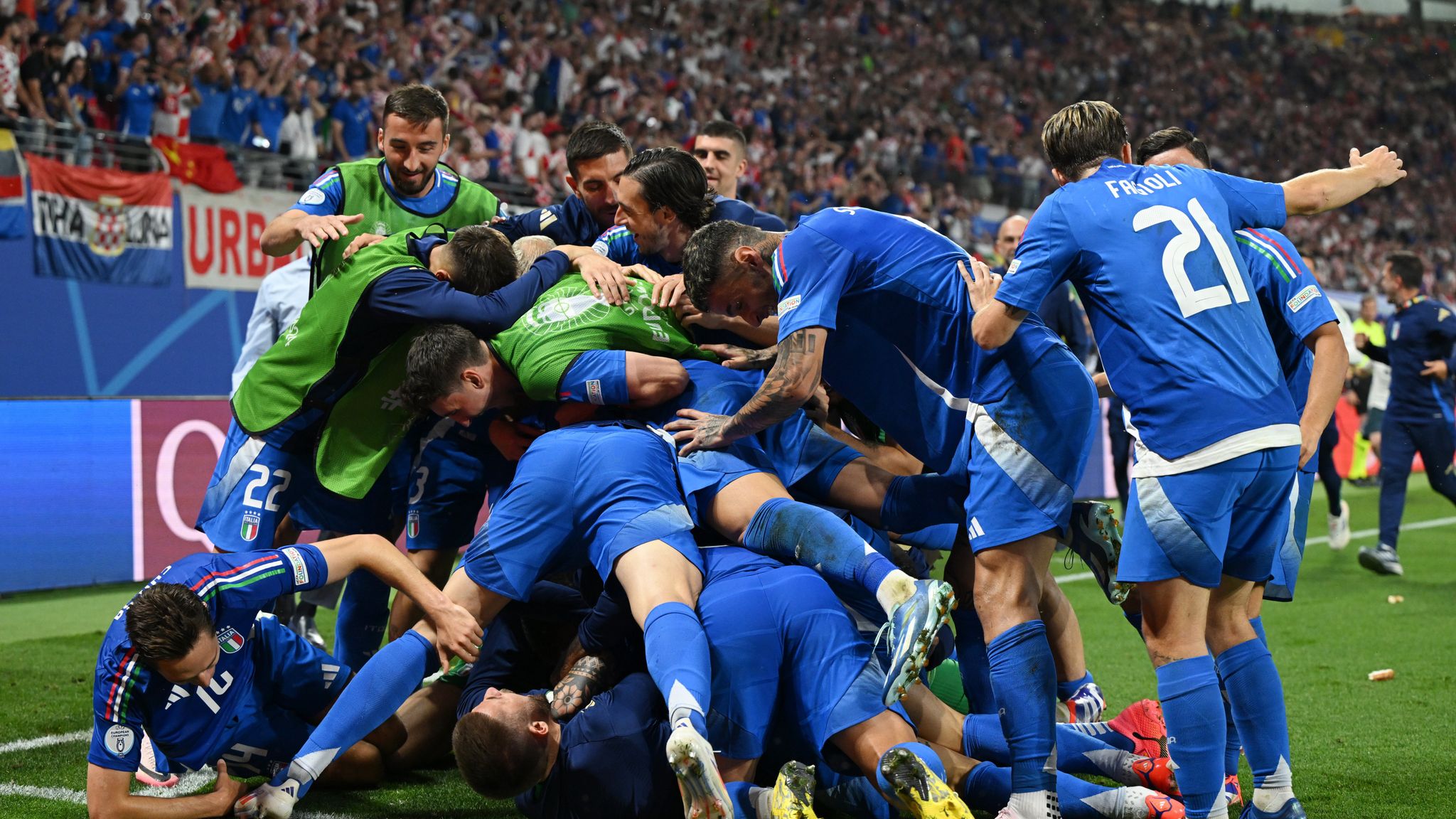 Euro 2024 Group B: Zaccagni strikes late to send Italy to Round 16