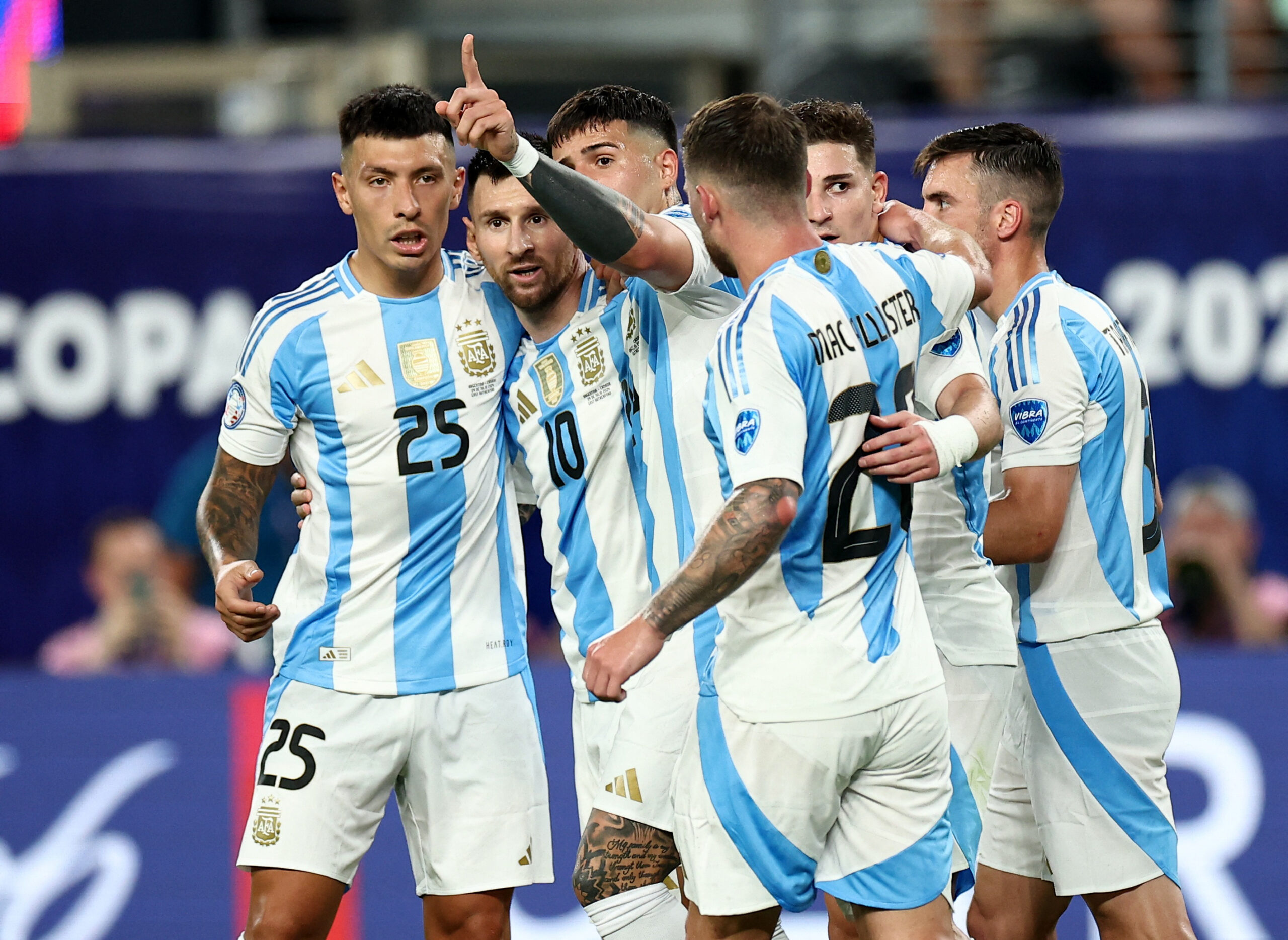 Copa America semi-finals: Messi scores as Albiceleste book final berth