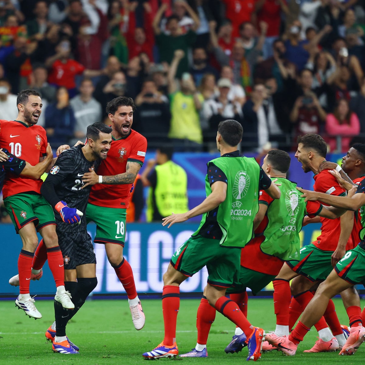 Portugal eliminate Slovenia on penalties to set up France clash in quarter-finals