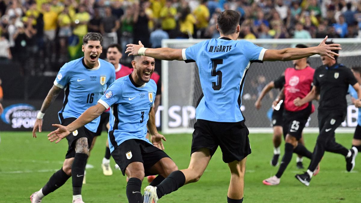 Copa America: Brazil eliminated by Uruguay as Argentina, Colombia and Canada qualify for semi-finals