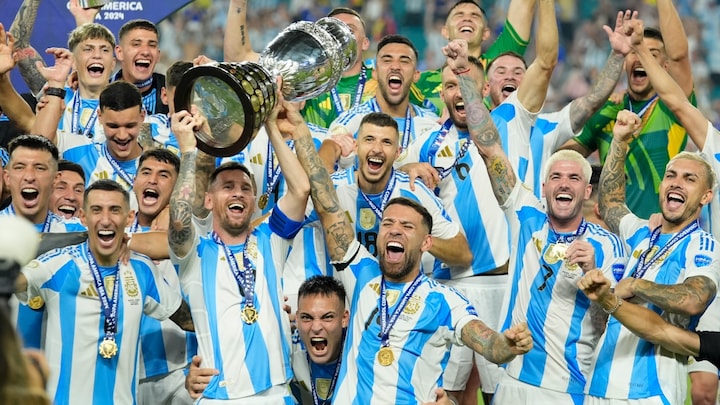 Coca-Cola FIFA Rankings: Argentina remain on top as Spain move five places higher to third