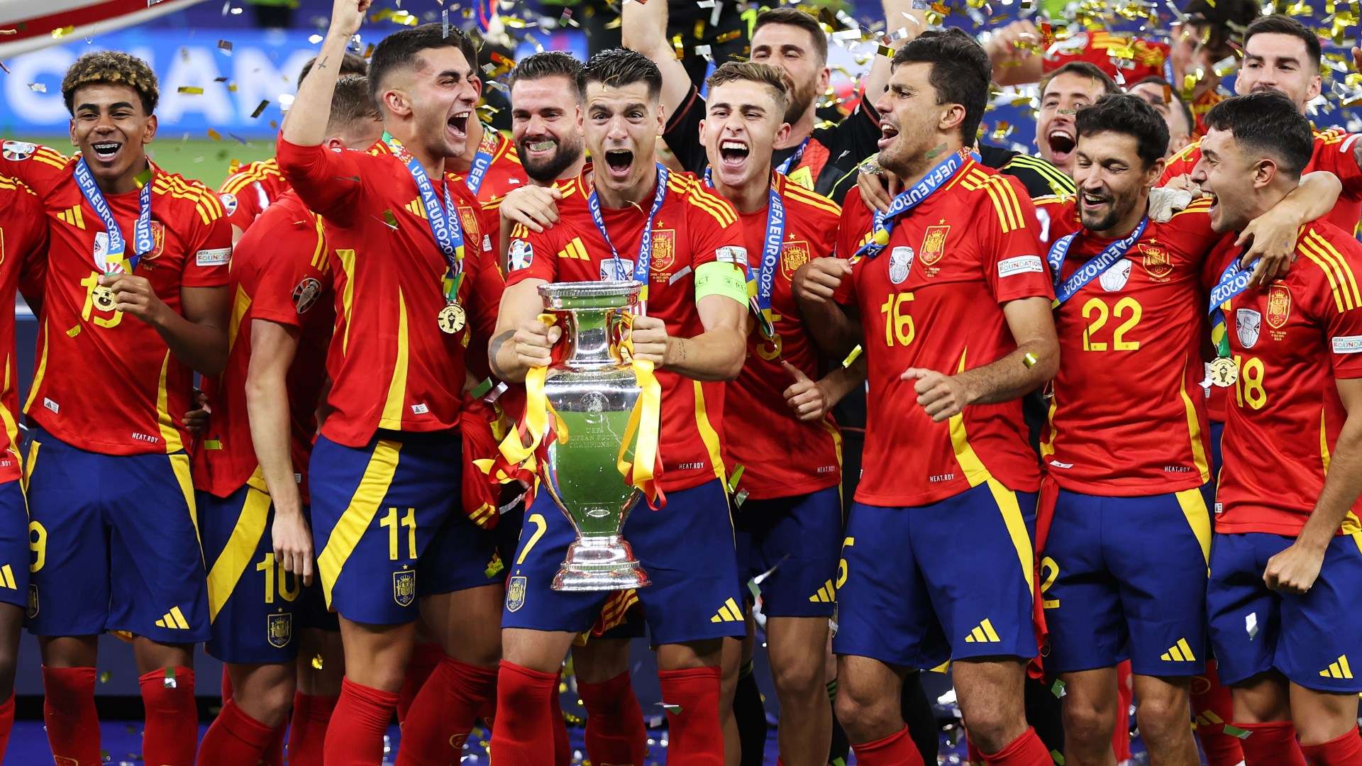 Euro 2024 Team of the Tournament: Six Spanish players make the Best XI