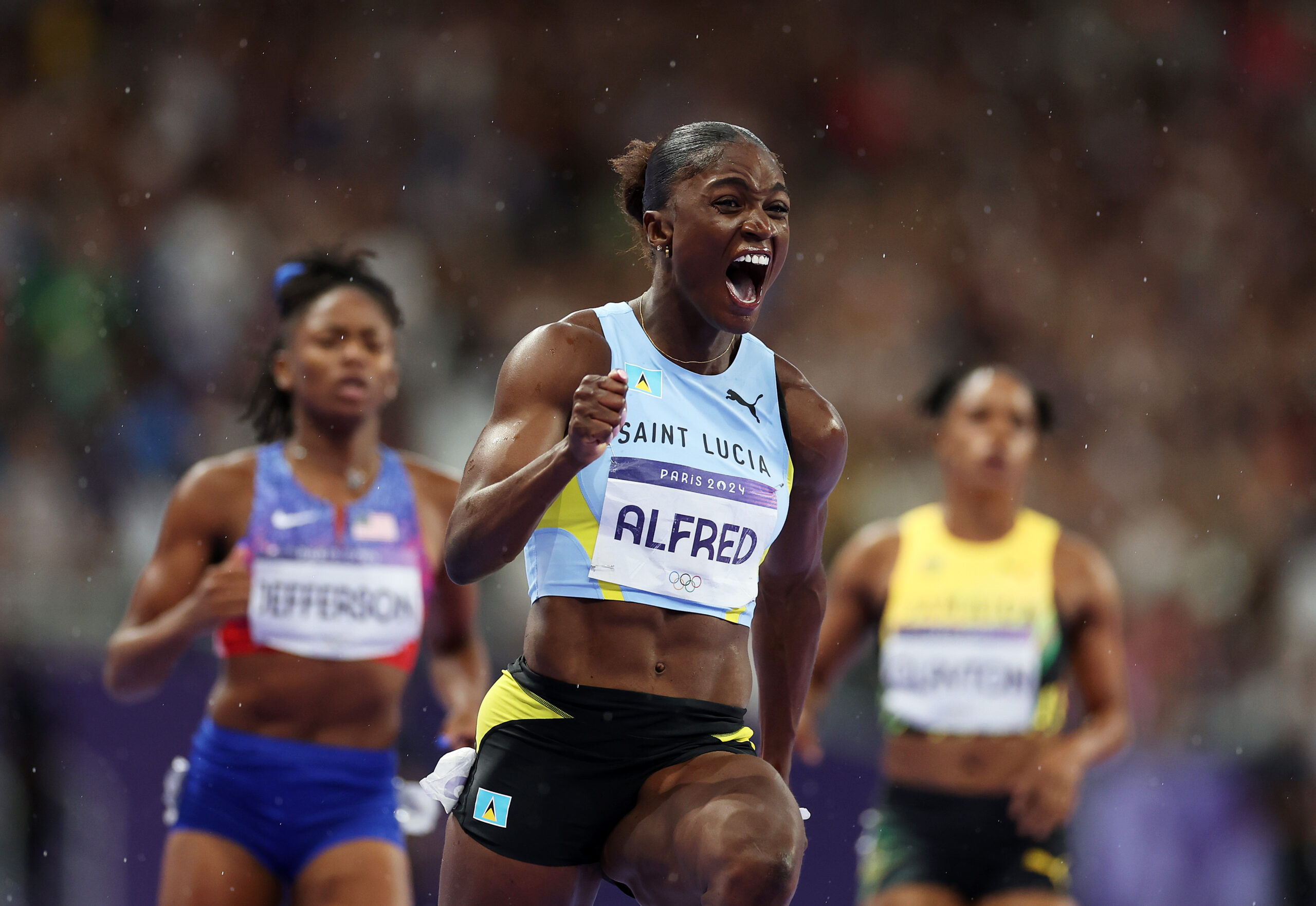 Paris 24: Julien Alfred wins 100m title and first ever medal for St. Lucia