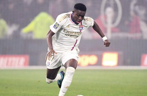 Fulham secures €30 million deal for Ghana winger Ernest Nuamah from Olympique Lyon