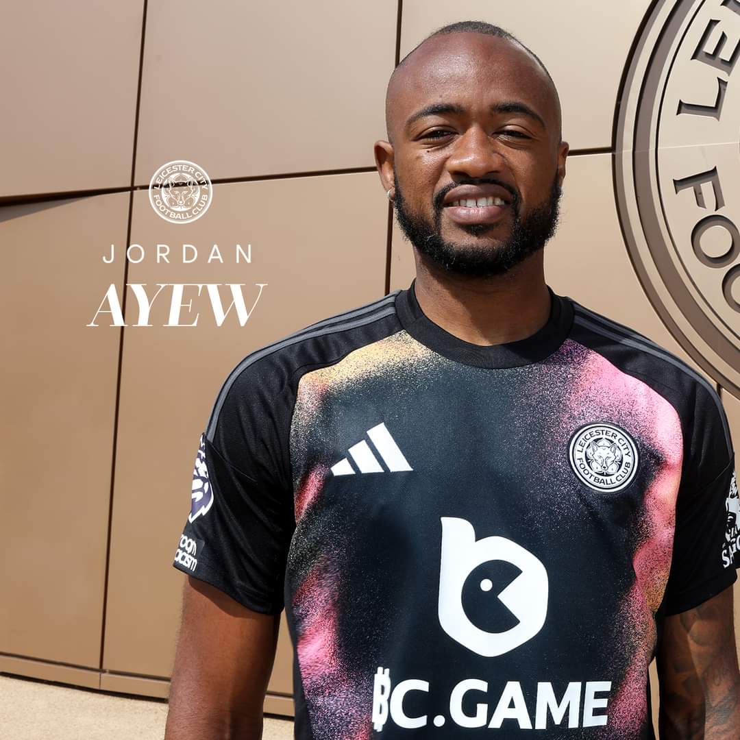 “We’re pleased to announce the signing of striker Jordan Ayew”- Leicester City