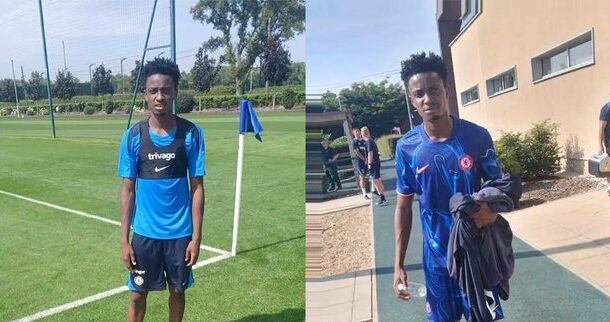 Ghanaian youngster Fatawu Ganiwu on trial with English giants Chelsea FC