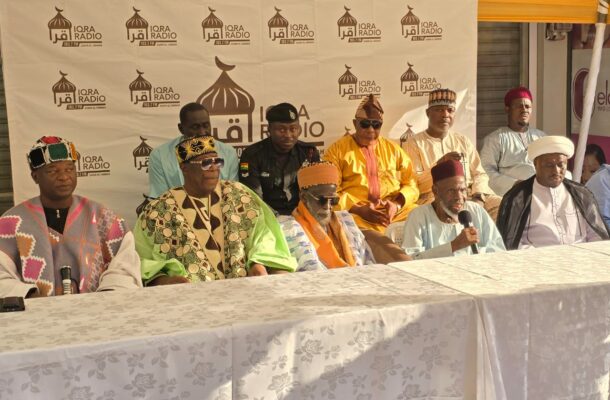 Accra: Zongo heavyweights present as new FM station Iqra Radio is unveiled