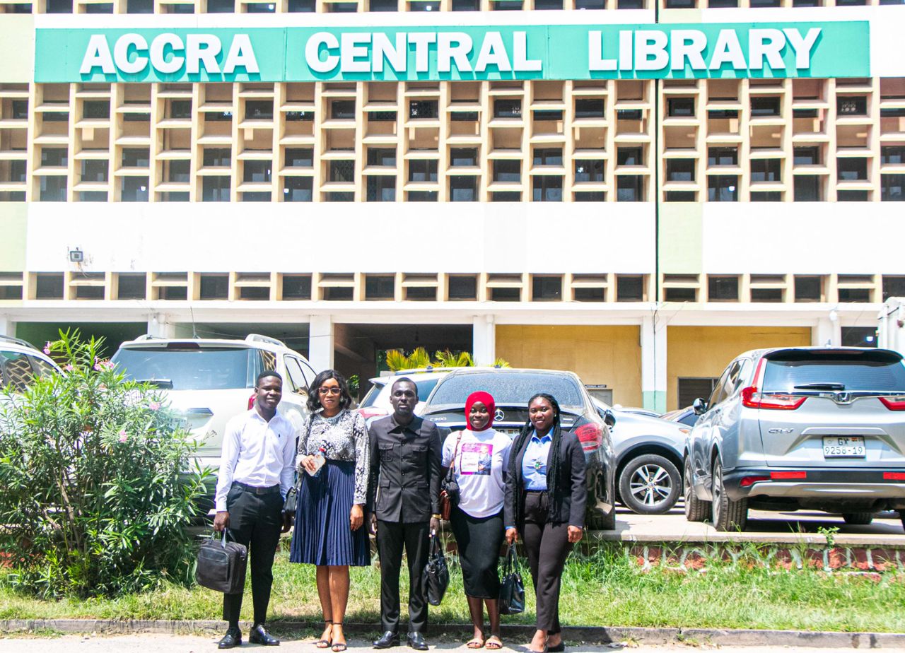 Ghana Library Authority Praises MountCrest Law School Students for Innovative Ideas