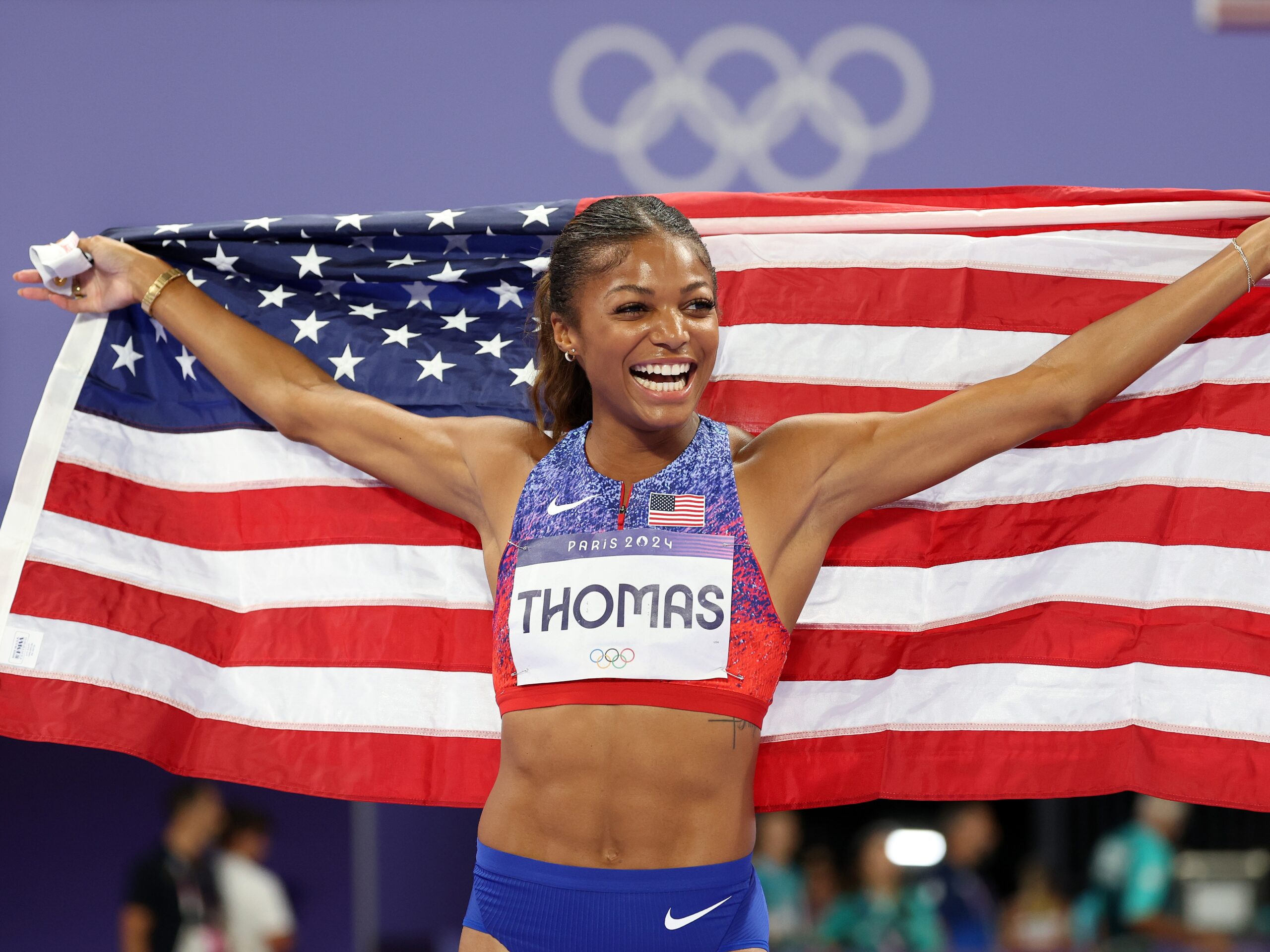 Women’s 200m finals: USA’s Gabrielle Thomas lifts gold as St.Lucia’s Alfred finishes second