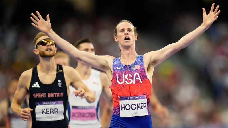 Olympic Games: Cole Hocker shocks Ingebrigtsen and Kerr to lift gold in 1500m