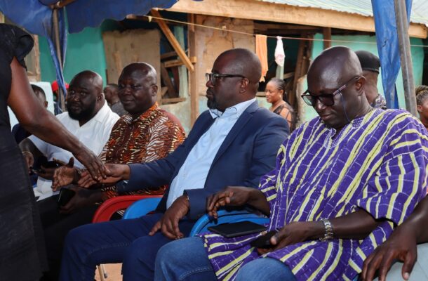 GFA boss Kurt Okraku mourns with family of late Premier League star Hans Kwofie