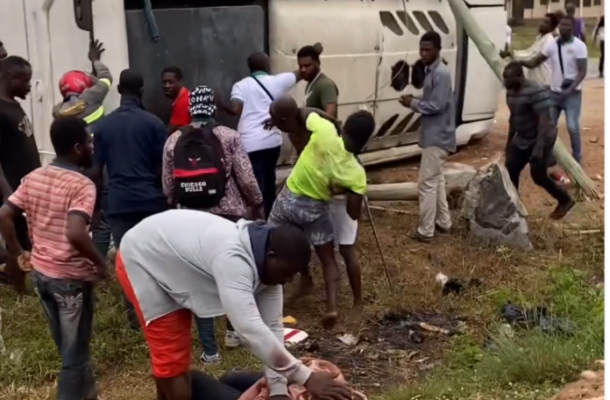 Ivorians on excursion in Ghana involved in accident at Anomabo