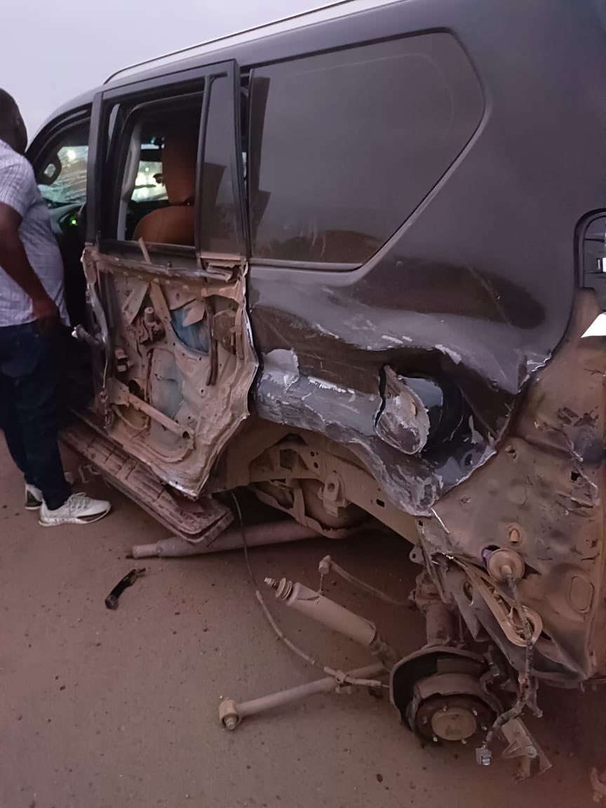 Black Stars coaches survive near-fatal road crash on Tarkwa-Takoradi road