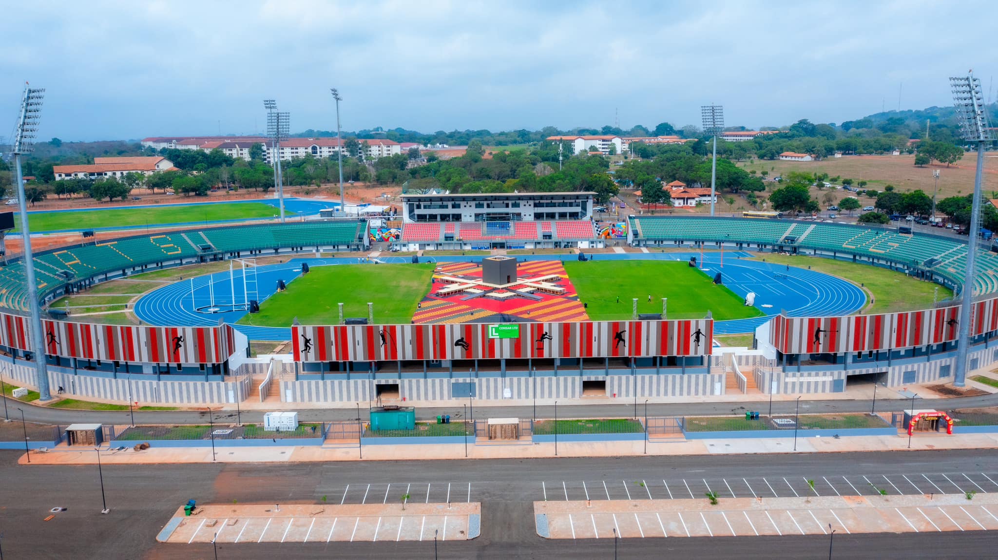 Ministry of Sports directs GFA to request CAF to Inspect Legon Stadium & Accra Sports Stadium