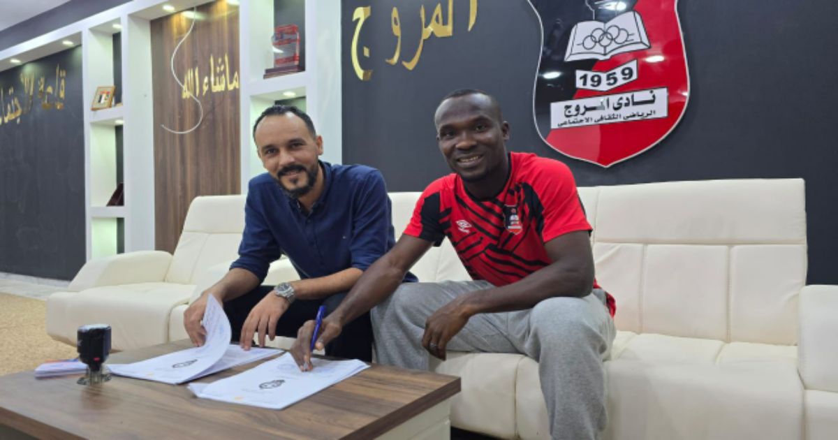 John Antwi signs for Al Murooj SC in Libya