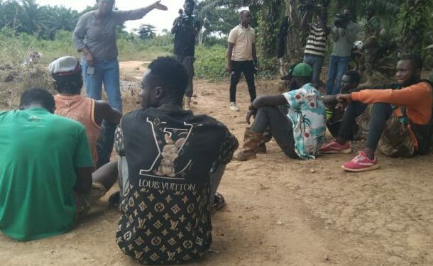 E/R: Six armed Asuom youth disarmed at AC Zenon Ltd mining site