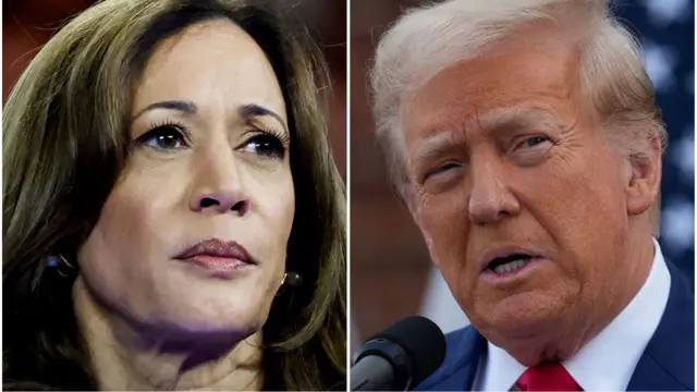 Harris gaining ground on Trump – TV network polls show