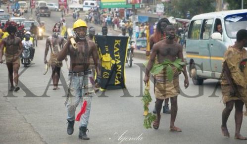 Kantanga, Vandals to storm Accra for naked demonstration against galamsey, arrested protestors