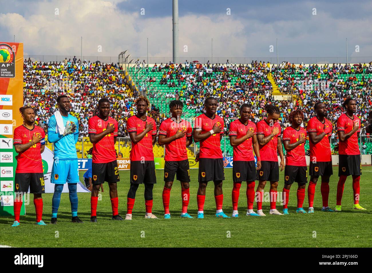 Angola Squad to face Ghana: Mabulu and Luvumbo headline team