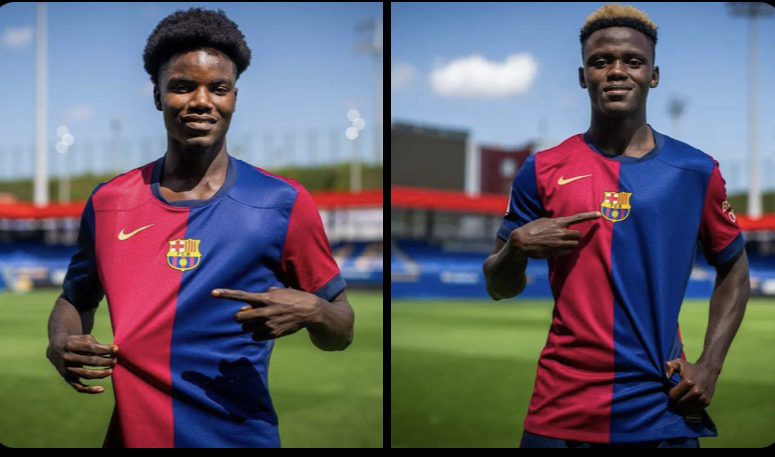 Barcelona confirms Ghanaian duo given green light to play for reserve team