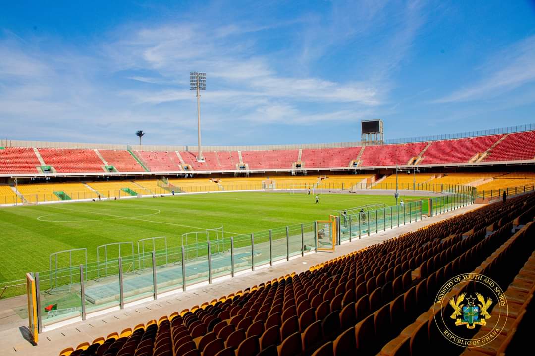 Check out how beautiful the Accra Sports Stadium looks