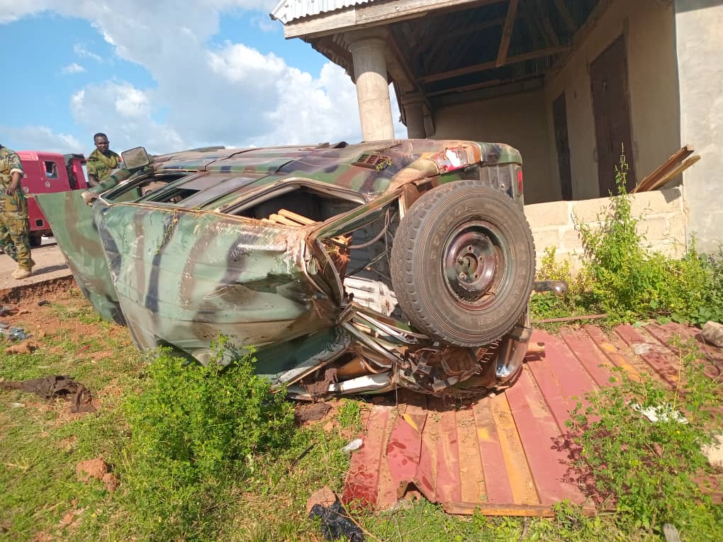 Upper East Region: Military officer dead, five others injured in fatal accident