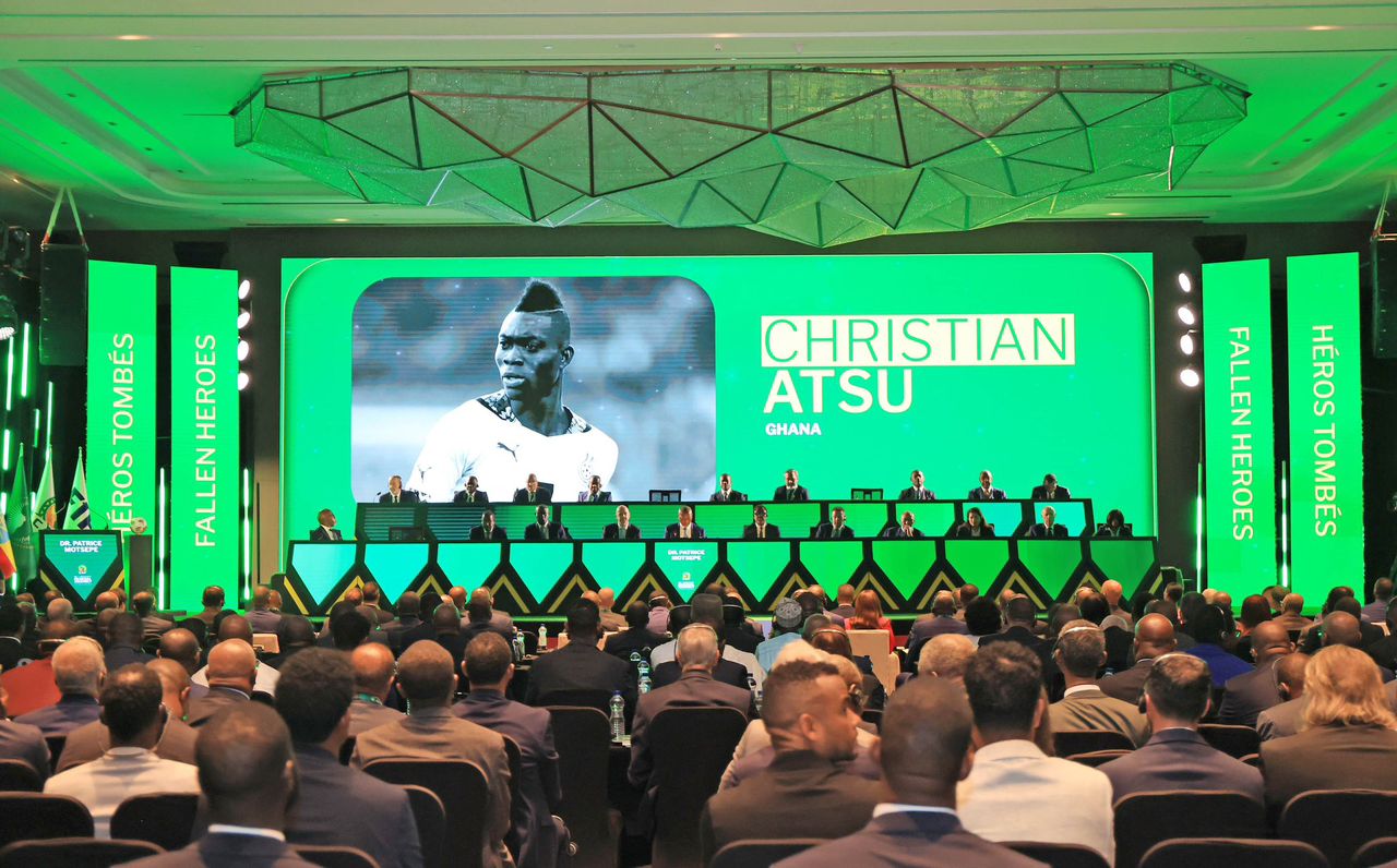 CAF pays tribute to Christian Atsu at 46th CAF Ordinary General Assembly