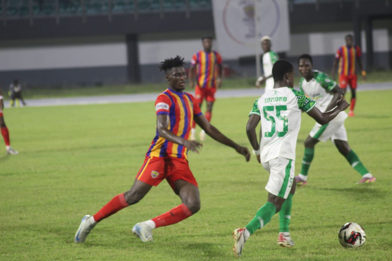 GPL: Mawuli Wayo’s strike helps Hearts of Oak move to 4th