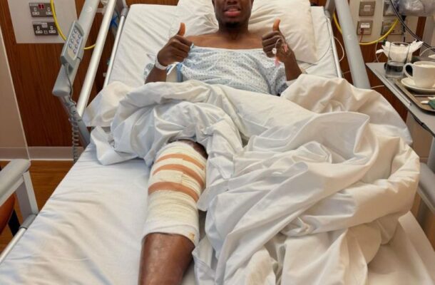 Abdul Fatawu Issahaku undergoes successful surgery following injury