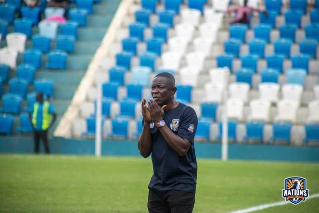 “Coaching the Black Stars much easier than coaching a club”- Head coach of Nations FC, Kasim Mingle