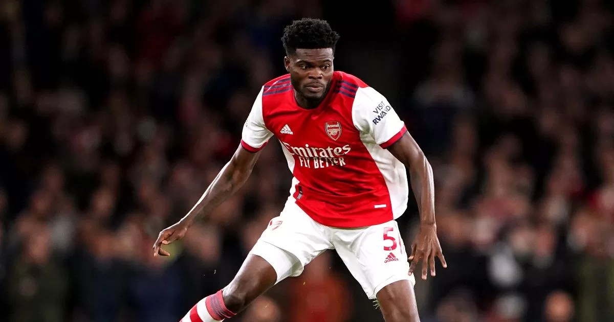 Thomas Partey misses Arsenal’s 5-2 thrashing of West Ham United due to muscle injury