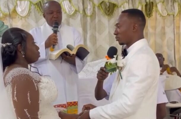 VIDEO: Actor Salinko ties the knot