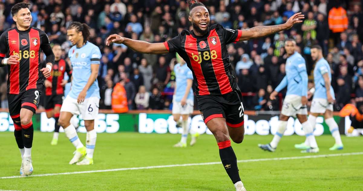 EPL: Jordan Ayew, Antoine Semenyo score for Leicester City and Bournemouth