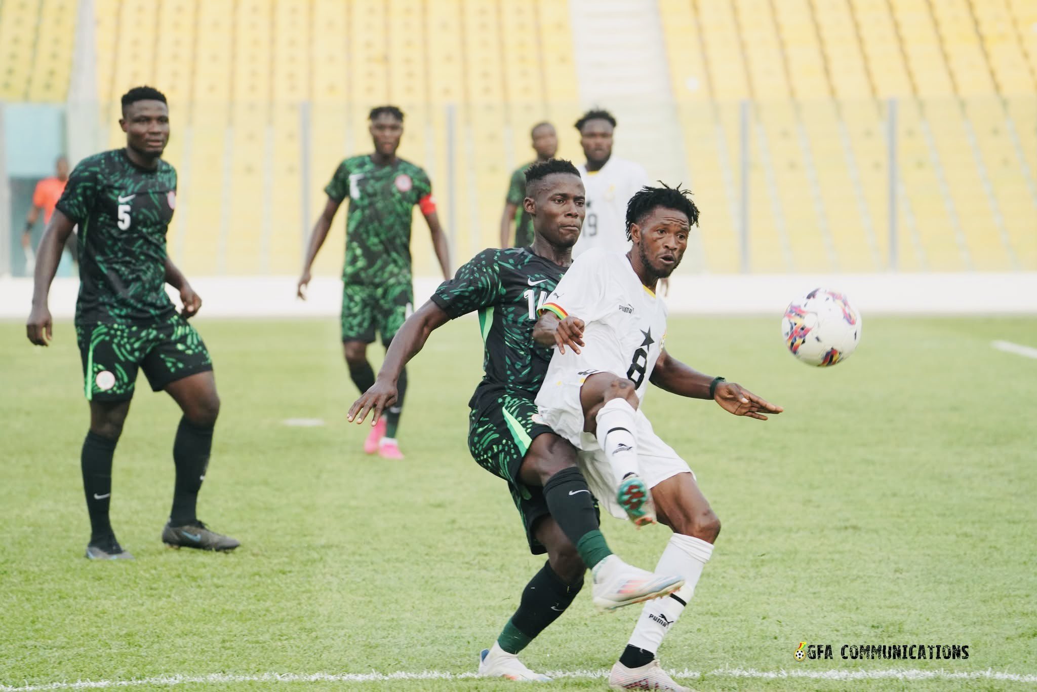 CHAN 2024 qualifiers: Ghana and Nigeria draw goalless in first leg